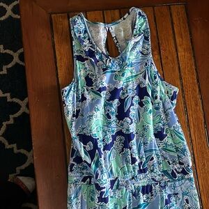 Lilly Pulitzer girls size 10-12 jumpsuit